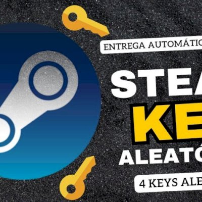 4 KEYS ALEATÓRIAS STEAM!