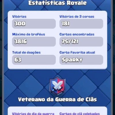 Conta dupla Clash royalle e braws stars upada