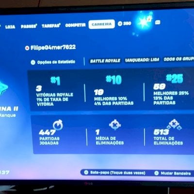 CONTA FORTNITE (PREÇO NEGOCIÁVEL)