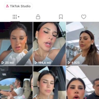 Vendo conta viralizada do tik Tok