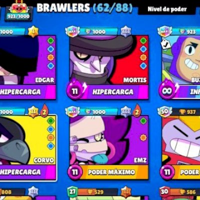CONTA BRAWL STARS COM 30K CRIADA DESDE 2018