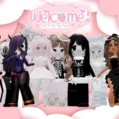Conta roblox skin feminino 50+ roupas e acessórios de estilos diferentes