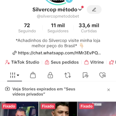 Conta tik tok monetizada 11 k