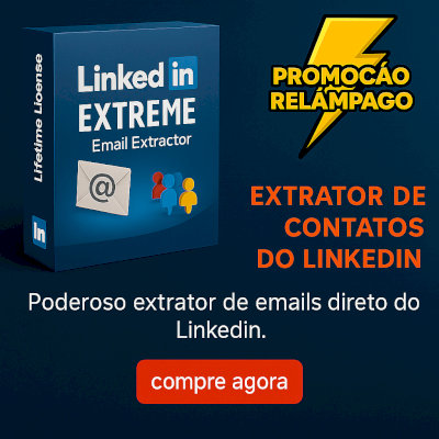 💻👔 Extrator de E-mails LinkedIn +🎁🥳 Bônus: Extrator Para Sites Diversos