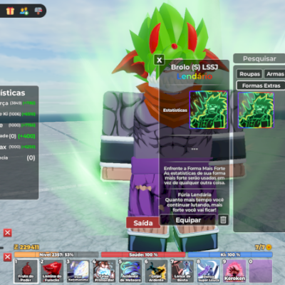 Conta roblox upado em Dragon soul e blox fruits