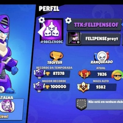 Conta de 100k barato