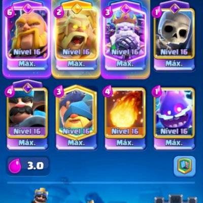 CONTA DE CLASH ROYALE LEVEL 73( quase 74)