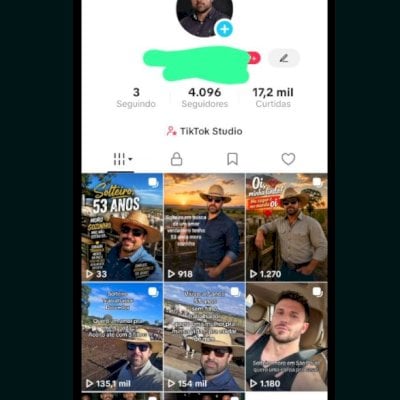 Vendo essa conta Tik Tok shop recusada