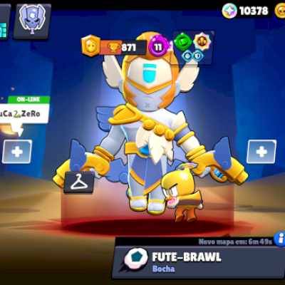 CONTAS DE BRAWL STARS ( tenho uma de clash Royale ainda melhor)