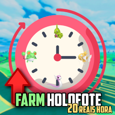[MENOR PREÇO] FARM HORA DO HOLOFOTE| POKEMON GO