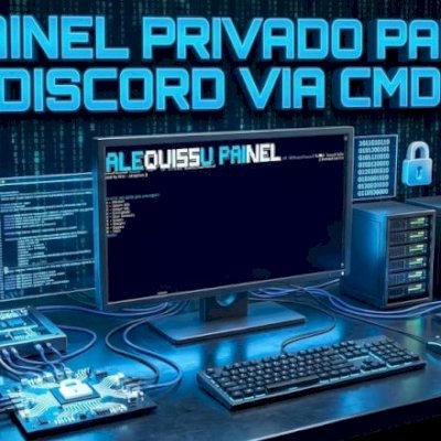 🛡️ PAINEL DE AUTOMAÇÃO DISCORD (CMD): Otimize e Gerencie Servidores 🚀