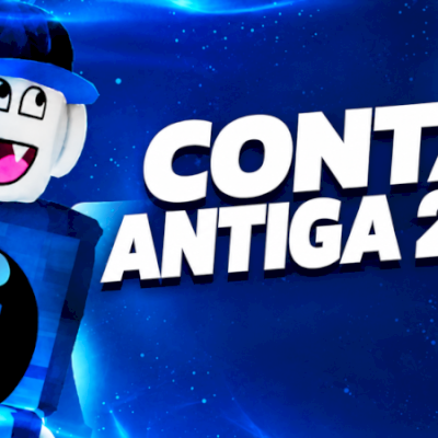 CONTA ROBLOX ANTIGA 2014