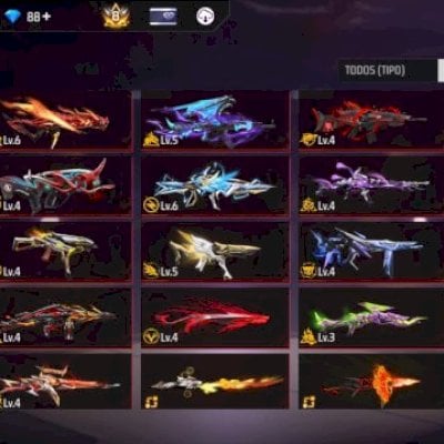 Conta Free Fire Prime 8