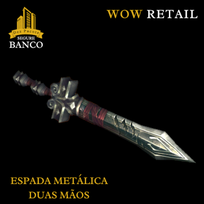 World of Warcraft - Skin de Arma Espada Duas Mãos (Transmog)