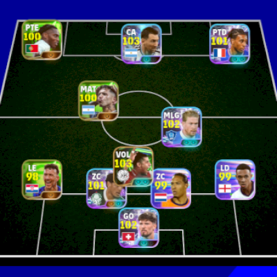 Conta de efotball iniciante com olise blitz culer