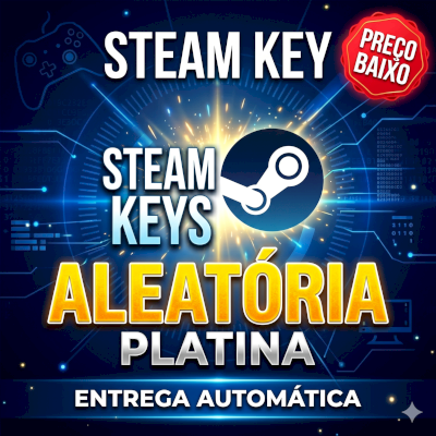 Steam Key Aleatória / Platina | Entrega Automática | Preço Baixo