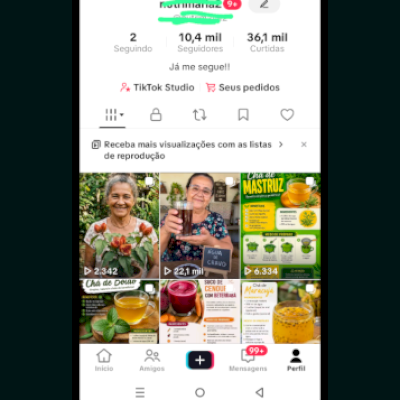 Vendo essa conta Tik Tok shop regeitada