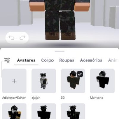 Conta de Roblox com skins de robux focada em roleplay de Exército Brasileiro!!🔥