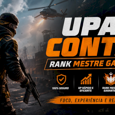 UPO SUA CONTA NO BR OU CS RANK