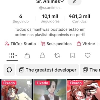 Conta monetizada Tiktok 10k de seguidores