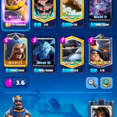 Conta Clash Royale muito antiga, QUASE TODAS AS CARTAS SO FALTA 6