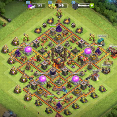 🎮 Conta Clash Of Clans CV 10 📱