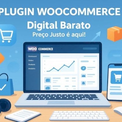 🚀Transforme sua loja online com o Plugin WooCommerce!🛒