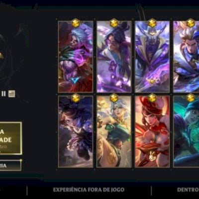 WILD RIFT - 194 skins, 12 Miticas, Grão mestre, ja foi Desafiante...
