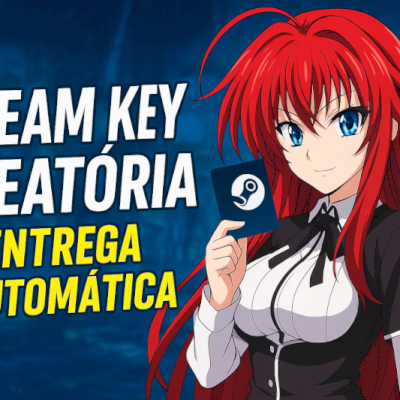 [STEAM KEY ALEATÓRIA] JOGOS PAGOS! ENTREGA AUTOMÁTICA!