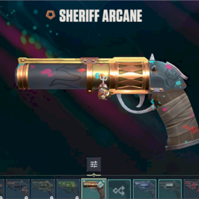 Conta smurf com sheriff arcane (raridade)