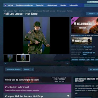 DLC HELL LET LOOSE - HOT DROP - STEAM