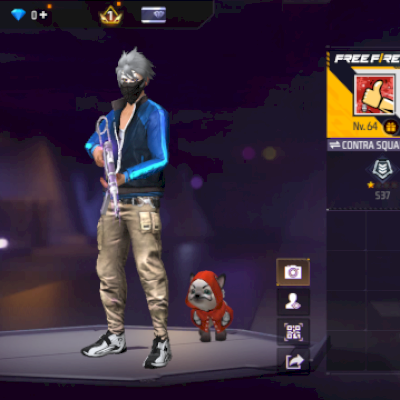 Conta de free fire 6 anos