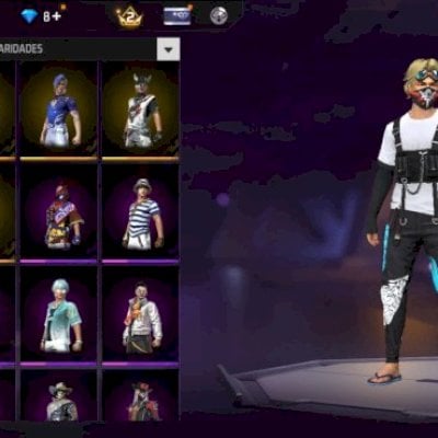 Vendo conta de ff mais ou menos boa