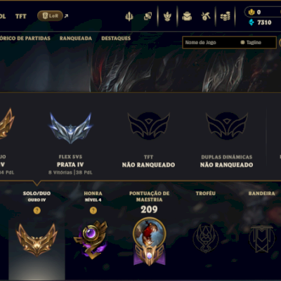 ACC LOL LVL108 (elo PRATA/OURO)