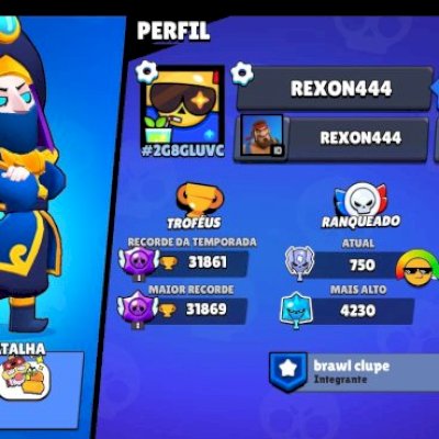 CONTA DE BRAWL STARS MUITO BOA NO PRECINHO(junto com uma de clash royale).