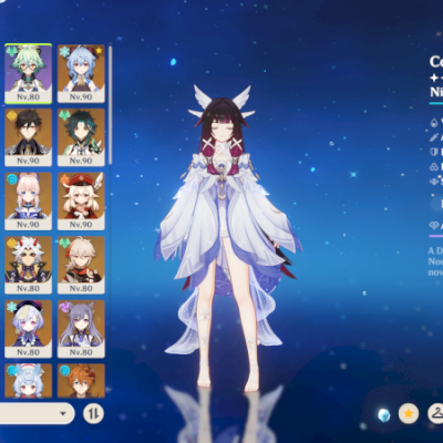 Conta Genshin Endgame Lvl 60