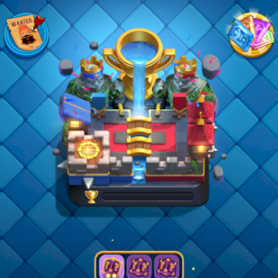 conta clash royale nível 15 9.000 troféus