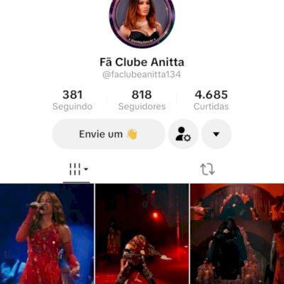 Vendo conta do tik Tok