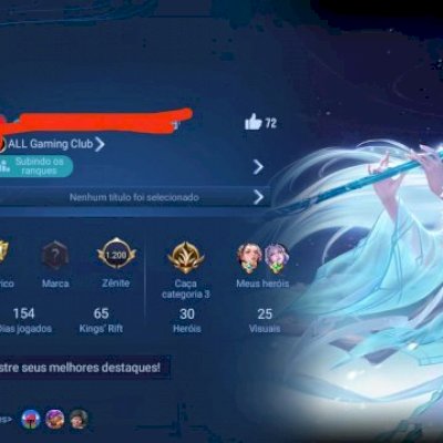 CONTA MESTRE 3 - HONOR OF KINGS