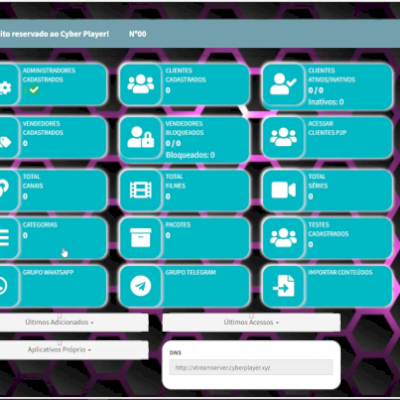 painel - xtream s 7.5