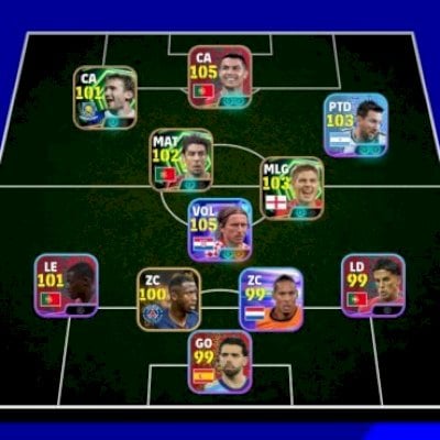 mbl/pack portugal CR7 105, modric105, rui costa, shevchenko, messi, yamal,mbappe