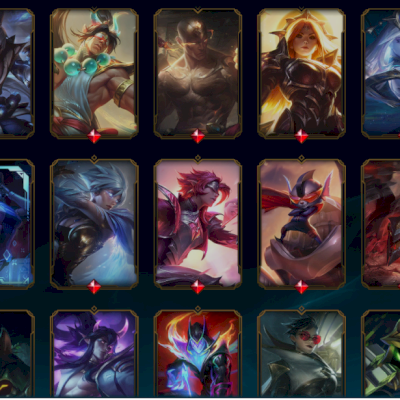 Conta do Lol com 274 skyns, 220 cromas, Nível 713