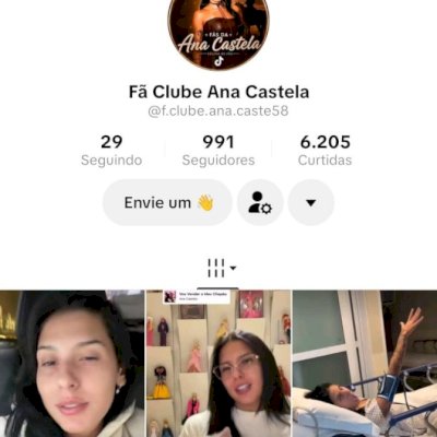 Vendo conta do tik Tok engajada