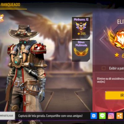 Conta de Free Fire , level 74 , passes antigos , mais informações só chamar