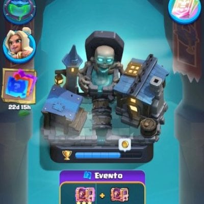 Arena 12, 4071 🏆, 82 cartas, evolução disponível