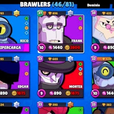 Conta brawl stars 26000 troféus, conta antiga (criada no começo do jogo)