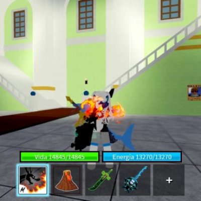 Conta roblox com foco em blox fruits