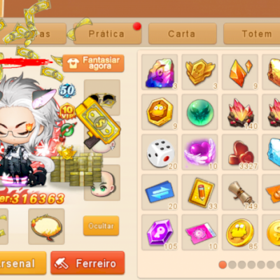 Conta DDTank Origin S5-S9