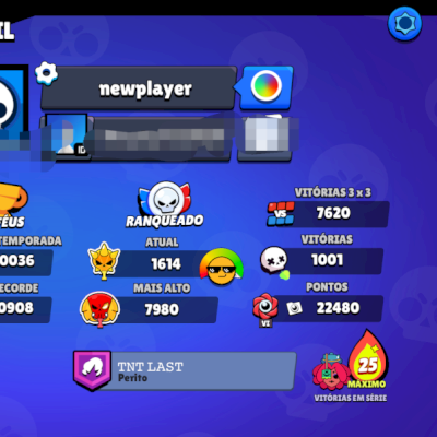 CONTA BRAWL STARS RECHEADA DE GEMAS E ACESSÓRIOS. PEGAR CURTIR!!!