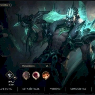 Conta League of Legends PC e Wild Rift Juntas